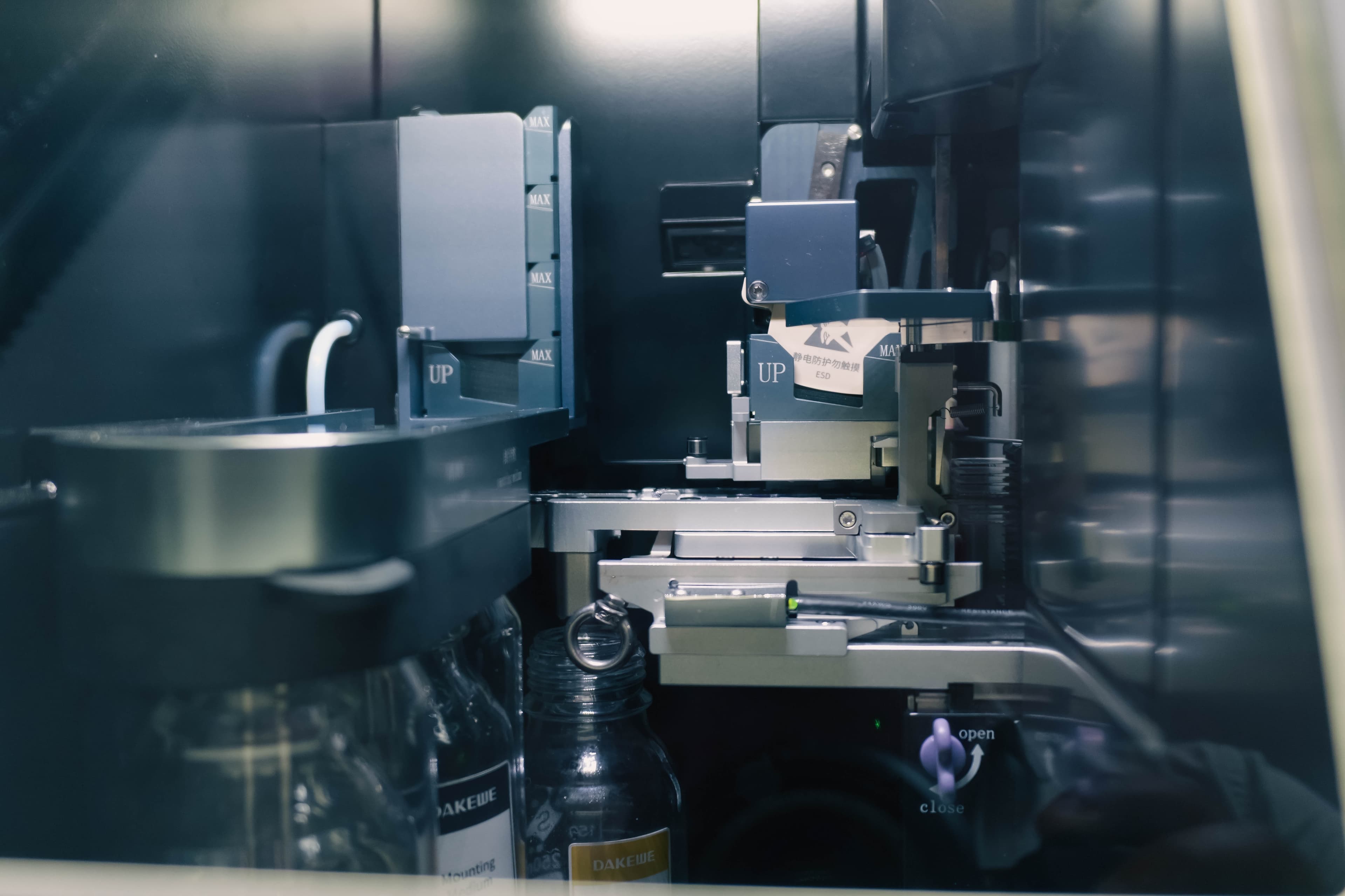 Máquina de processamento histológico do Laboratório Citomed
